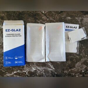EZGLAZ Tempered Glass Screen Protector for IPhone 15 Pro